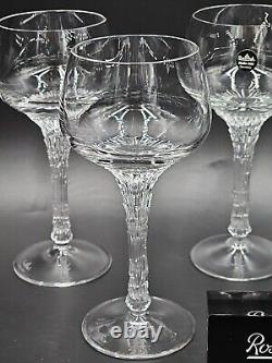 Rosenthal Crystal SPLIT Set(s) 4 Wine Glasses MINT UNUSED MCM