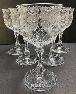 Rosenthal Crystal Sanssouci Wine Glass Set Of 5