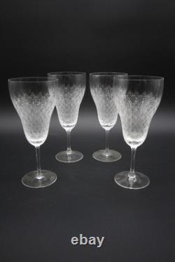Rosenthal Motif Romance II Beer Glasses 7 3/4 tall. Set of 4