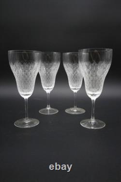Rosenthal Motif Romance II Beer Glasses 7 3/4 tall. Set of 4