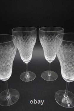Rosenthal Motif Romance II Beer Glasses 7 3/4 tall. Set of 4