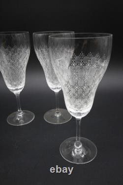 Rosenthal Motif Romance II Beer Glasses 7 3/4 tall. Set of 4