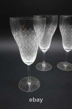 Rosenthal Motif Romance II Beer Glasses 7 3/4 tall. Set of 4