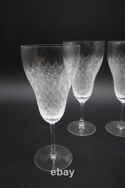 Rosenthal Motif Romance II Beer Glasses 7 3/4 tall. Set of 4
