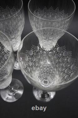 Rosenthal Motif Romance II Beer Glasses 7 3/4 tall. Set of 4