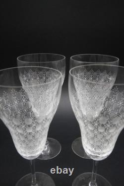 Rosenthal Motif Romance II Beer Glasses 7 3/4 tall. Set of 4