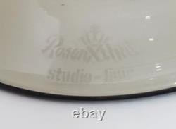 Rosenthal Studio Linie Romus Crystal Challis Smoke Foot Wine Glasses Set Of 8