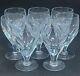 Royal Brierley Crystal England Set of Eight Cut Crystal Wine Glasses