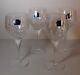 Royal Doulton Crystal ARDEN Wine Glasses Set of 4, France with Original Stickers