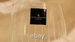 Royal Doulton Crystal Stemless Wine Glasses Set of 3