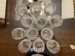 Royal Doulton Westminster Red Wine Glasses, Crystal - Set of 12 (Cut Fan)