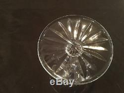Set Of 14 Waterford Crystal Claret Wine Glasses In The Lismore Pattern 5 7/8 H