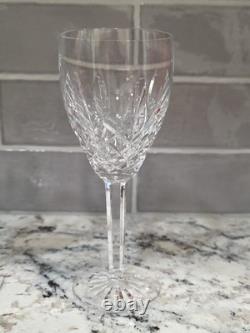 SET OF 2 Waterford Crystal Araglin Platinum Wine Glass 7 H
