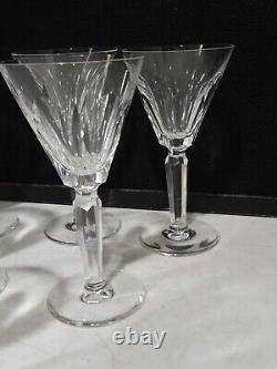 SET OF 6- Waterford Crystal SHEILA 6.5 Claret Wine Glasses