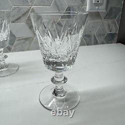 SET OF 8 State Oxford by VAL ST LAMBERT WINE GLASS