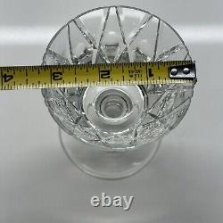 SET OF 8 State Oxford by VAL ST LAMBERT WINE GLASS