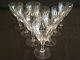 Set Of 9 Stuart Crystal England Claridge Wine Glasses