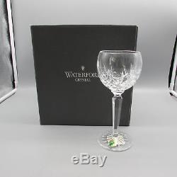 SET OF FOUR Waterford Crystal LISMORE Hock Wine Glasses