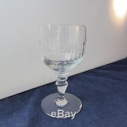 SET OF SIX Baccarat Crystal RENAISSANCE Port Wine Glasses