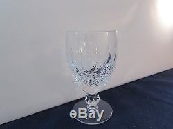 SET OF SIX Waterford Crystal COLLEEN Claret Wine Glasses