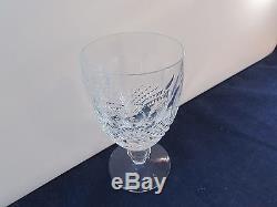 SET OF SIX Waterford Crystal COLLEEN Claret Wine Glasses