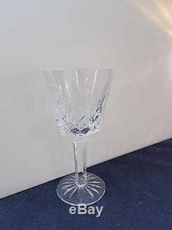 SET OF SIX Waterford Crystal LISMORE Red Wine Glasses