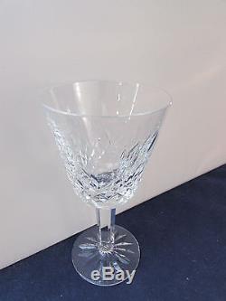 SET OF SIX Waterford Crystal LISMORE Red Wine Glasses