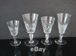 SET of 10 BACCARAT France Crystal BIARRITZ 5 3/4 x 3 WINE GLASS GOBLETS