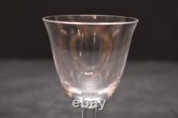 SET of 5 Lalique Crystal Beaugency Port Wine Glasses Goblets Stemware