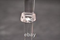 SET of 5 Lalique Crystal Beaugency Port Wine Glasses Goblets Stemware