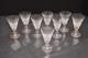 SET of 8 Waterford Crystal Tramore Sherry Wine Glasses Goblets Stemware 4.5