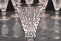 SET of 8 Waterford Crystal Tramore Sherry Wine Glasses Goblets Stemware 4.5