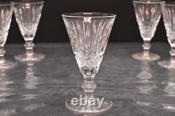 SET of 8 Waterford Crystal Tramore Sherry Wine Glasses Goblets Stemware 4.5