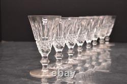 SET of 8 Waterford Crystal Tramore Sherry Wine Glasses Goblets Stemware 4.5
