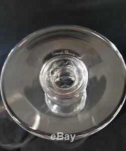SIMON PEARCE HARTLAND WINE WATER GLASSES SET OF TWO 7 1/2 Tall