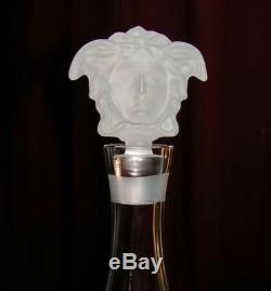 SPECIAL EDIT. ROSENTHAL WINE CARAFE LEAD CRYSTAL DECANTER VERSACE (New-No box)