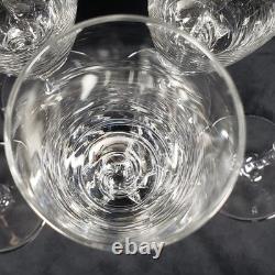 SPIEGELAU Crystal Wine Glasses 1985 Retired GISELLE PARTY Pattern Set Of 8