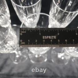 SPIEGELAU Crystal Wine Glasses 1985 Retired GISELLE PARTY Pattern Set Of 8