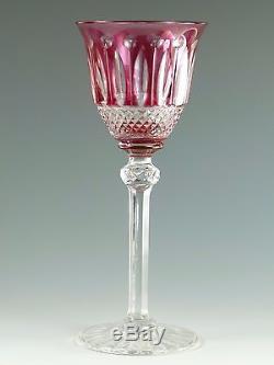 ST LOUIS Crystal TOMMY Design Sherry Wine Glass / Glasses 6 1/2