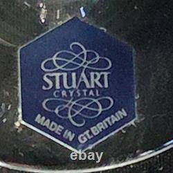 STUART CRYSTAL WINDSOR CLARET WINE GLASS, Cut Crystal, 8 1/4, 8 Oz, ENGLAND