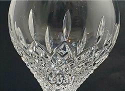 STUART Crystal Manhattan Wine Glasses 7¼ Set Of 4 Marked Discontinued Pattern