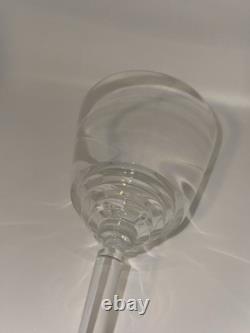 Saint Louis Crystal OXYMORE Wine or Water Glass Goblet 8 1/4 Tall BRAND NEW