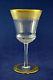 Saint Louis Crystal THISTLE Wine / Water Glass 17.7cms (7) Tall 1st