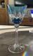 Saint Louis France Cristal Roemer Model Provence Goblet in Aqua