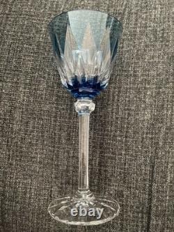 Saint Louis France Cristal Roemer Model Provence Goblet in Aqua