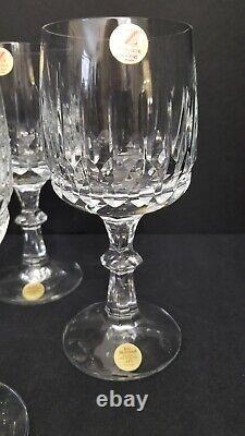 Schott Zwiesel Crystal Wine Glasses Tango Set of 8. New with Stickers