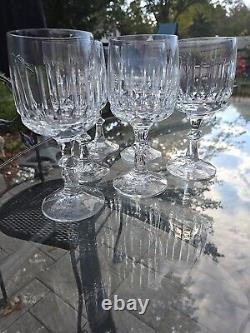 Schott Zwiesel Tango Crystal Wine Glass Goblet Vertical Cut Set Of 6