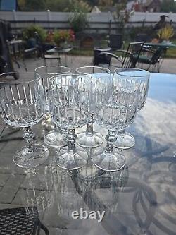 Schott Zwiesel Tango Crystal Wine Glass Goblet Vertical Cut Set Of 6