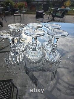 Schott Zwiesel Tango Crystal Wine Glass Goblet Vertical Cut Set Of 6