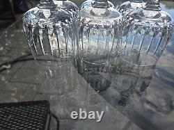 Schott Zwiesel Tango Crystal Wine Glass Goblet Vertical Cut Set Of 6